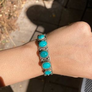 Turquoise and Silver bracelet